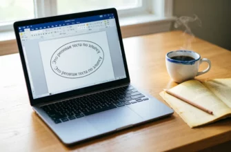Как написать текст вдоль кривой в LibreOffice Writer