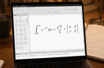 Редактор формул LibreOffice Math